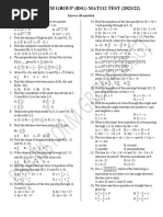 BSG Mat112 Test 1