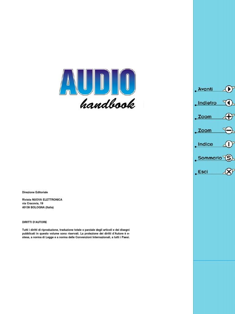 Nuova Elettronica Handbook For Employers