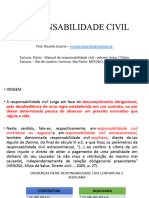 Aula 01 - RESPONSABILIDADE CIVIL