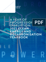 A Year of Progression and Disruption: 2022 Clean Energy and Decarbonisation Yearbook