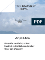 Air Pollution Status of Nepal