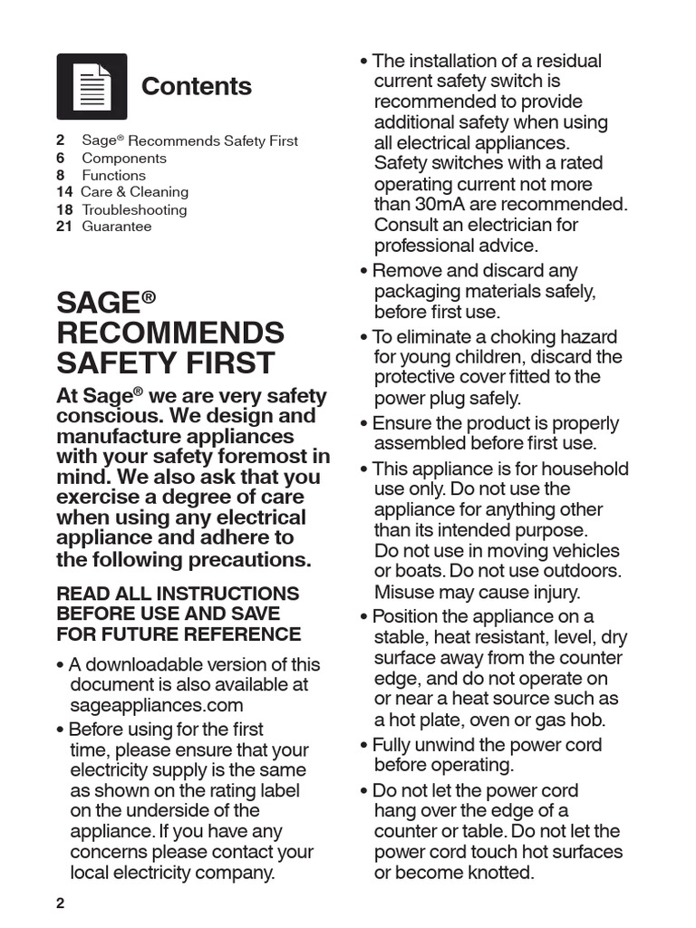 user-manual-sage-the-barista-express-bes875-english-108-pages-pdf