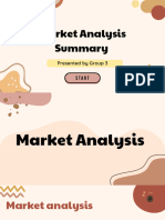 Market Analysis: Presented by Group 3