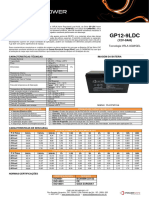 GP12-9 LDC (12V 9ah)