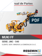 Manual de Partes Muki FF JMC-540