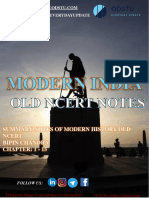 Modern History Old Ncert Notes Bipin Chandra 