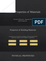 General Properties of Materials