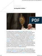 Adoración - Enciclopedia Católica