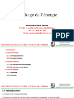 Généralité Sur Les Énergies