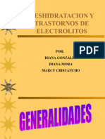 Deshidratacion y Trastornos de Electrolitos