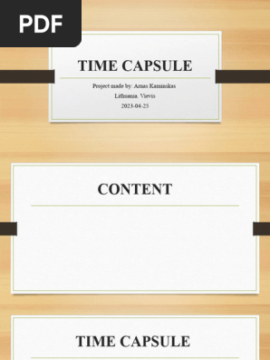 Time Capsule