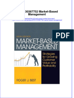 Instant Download 978 0130387752 Market Based Management PDF FREE