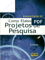 GIL Cap 2 Como Elaborar Projeto de Pesquisa 2002