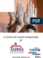 A Study of Floor Operations at Reliance Trends