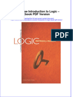 Instant Download A Concise Introduction To Logic Ebook PDF Version PDF FREE