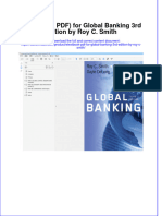 Instant Download Etextbook PDF For Global Banking 3rd Edition by Roy C Smith PDF FREE