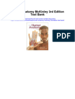 Instant Download Human Anatomy Mckinley 3rd Edition Test Bank PDF Scribd