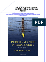 Instant Download Etextbook PDF For Performance Management 4th Edition by Herman Aguinis PDF FREE