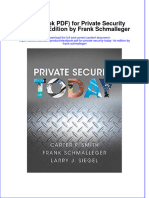Instant download Etextbook PDF for Private Security Today 1st Edition by Frank Schmalleger pdf FREE