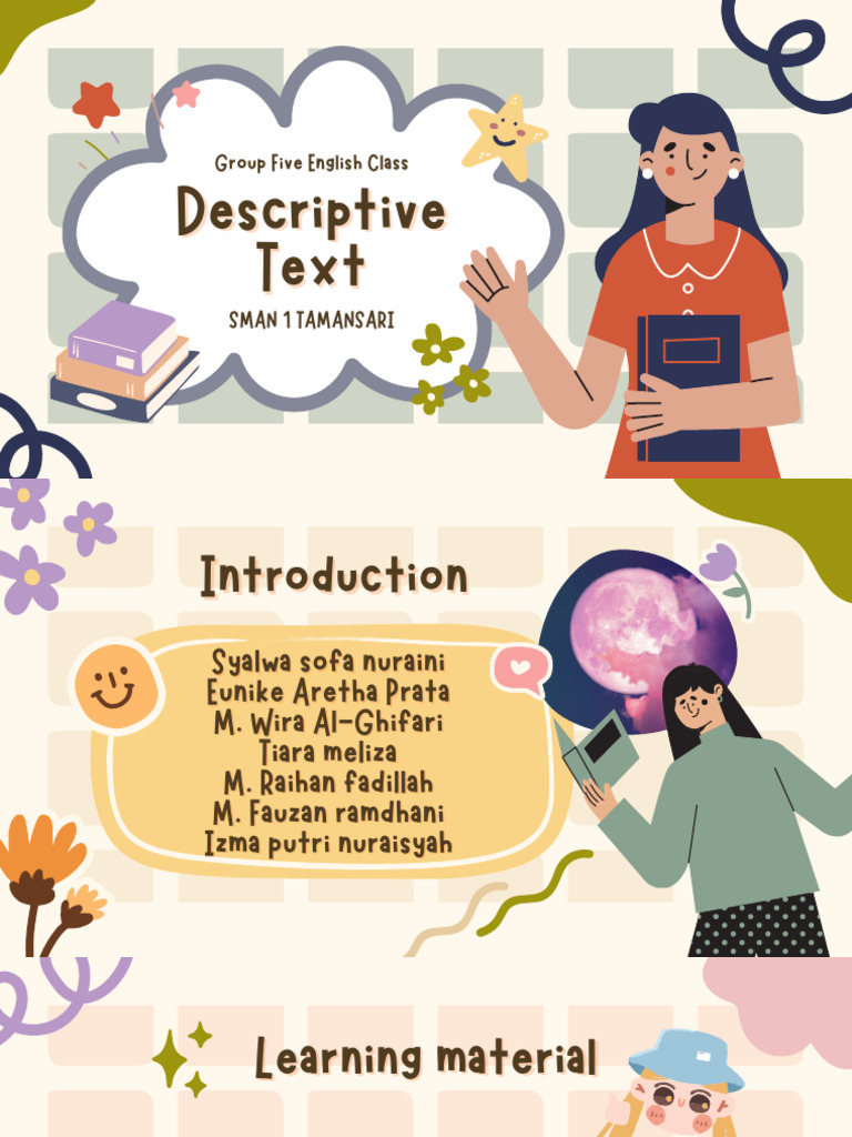 Understanding Descriptive Text Structure | PDF
