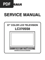 Sylvania LC370SS8 Service Manual