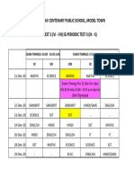 Datesheet Periodic Test - Dec