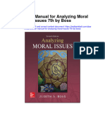 Instant Download Solution Manual For Analyzing Moral Issues 7th by Boss PDF Scribd