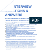 SQL Interview Questions & Answers