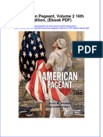 Instant Download American Pageant Volume 2 16th Edition Ebook PDF PDF FREE
