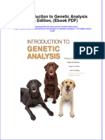 Instant download An Introduction to Genetic Analysis 11th Edition eBook PDF pdf FREE