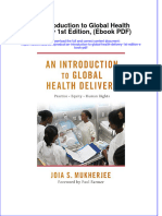 Instant Download An Introduction To Global Health Delivery 1st Edition Ebook PDF PDF FREE