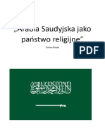 Arabia Saudyjska Jako Państwo Religijne