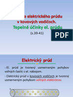 5 - El - Prãºd V Kovoch. TepelnÃ© Uä Inky