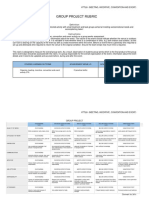 HTT251 Groupwork Rubric 30%