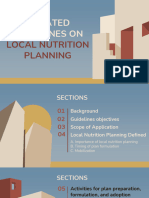 LOCAL NUTRITION PLANNING