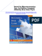 Instant Download Solution Manual For Macroeconomics Brief Edition 3rd Edition Campbell Mcconnellstanley Brue Sean Flynn PDF Scribd