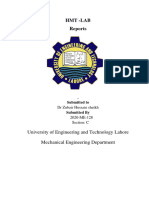 2020 ME 128 HMT Lab Reports