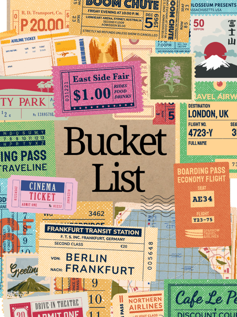 Bucket List | PDF