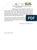 Modelo Carta de Anuência Equipe Técnica Cósmico Infinito PH