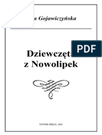 Pola Gojawiczyńska, Dziewczęta Z Nowolipek