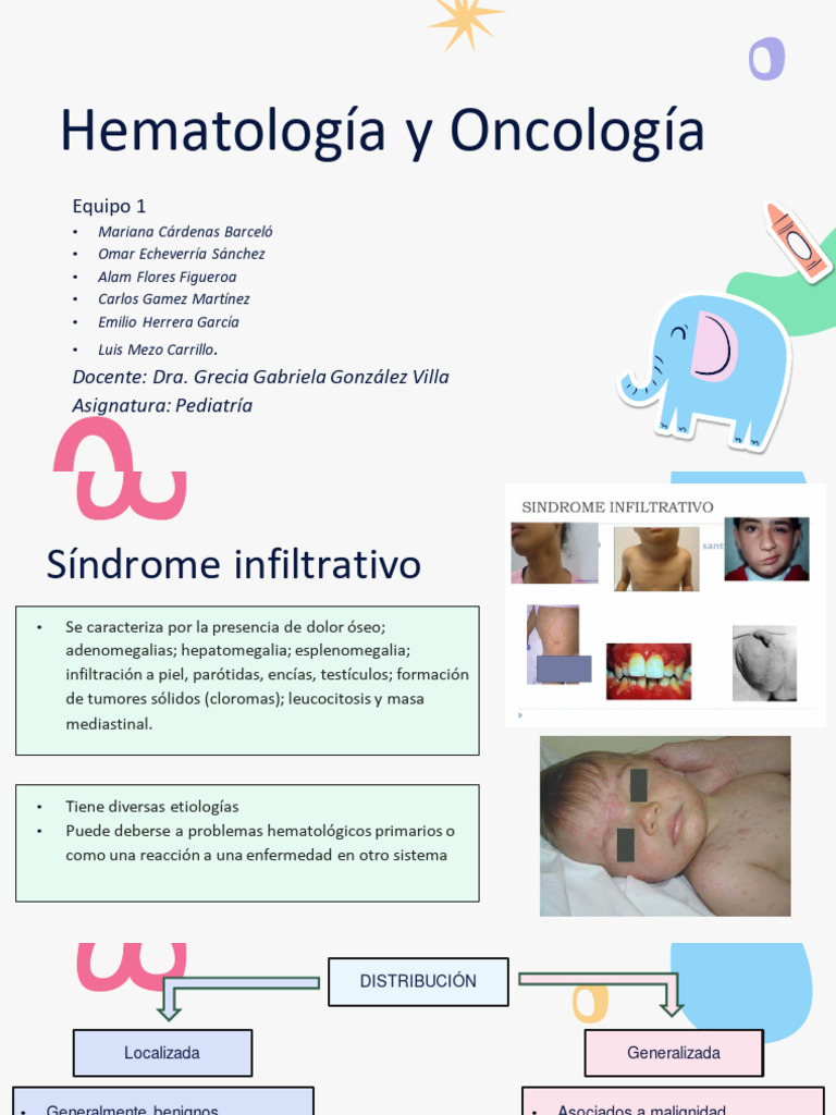 Síndrome Infiltrativo y Leucemias en Niños | PDF | Leucemia | Cáncer
