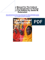 Instant Download Instructor Manual For The Cultural Landscape An Introduction To Human Geography 11th Edition by James M Rubenstein PDF Scribd
