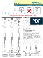 CA4 CG15 Cable Suspension Install For Glass Shelves