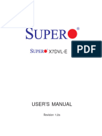 SupermicroX7DVL E