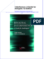 Instant Download Binaural Interference A Guide For Audiologists 1st Edition PDF FREE