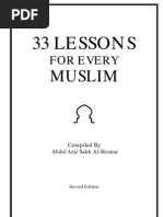 The Most Important Lessons For Every Muslim Abdulaziz Bin Baz