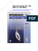 Instant Download Intermediate Accounting Vol 1 4th Edition Lo Test Bank PDF Scribd
