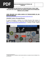 Acceso y Rendición en Sitrared | PDF