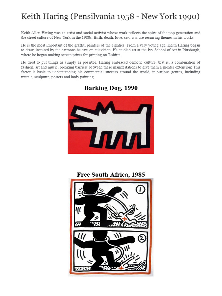 Keith Haring PDF