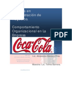 Comportamiento Organizacional en Coca-Cola